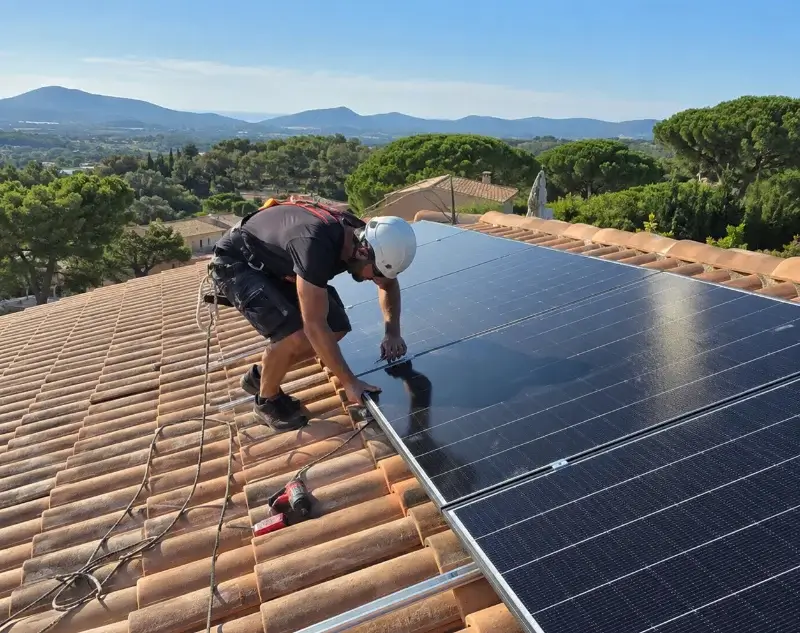 Installateur panneaux solaires Versonnex — pose photovoltaïque sur toiture