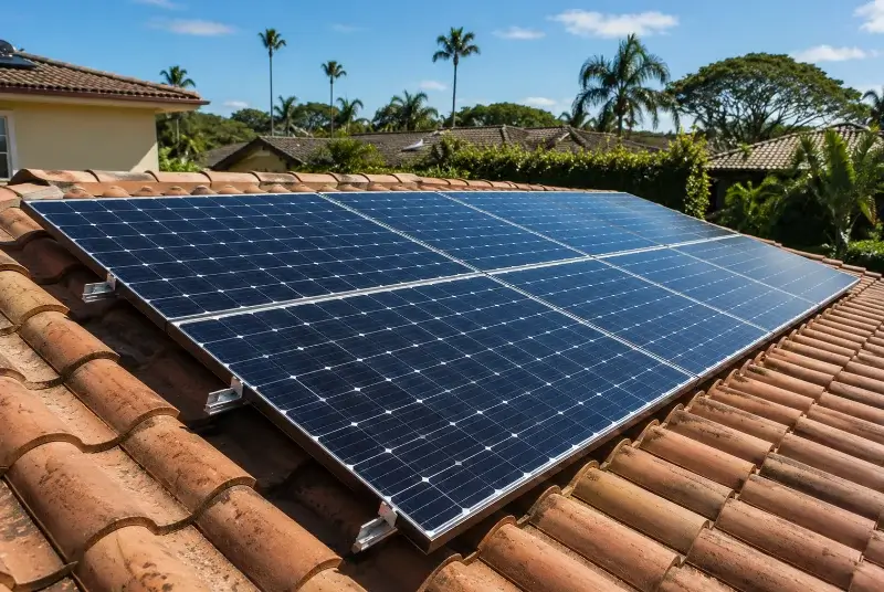 Installation de panneaux solaires à Versonnex